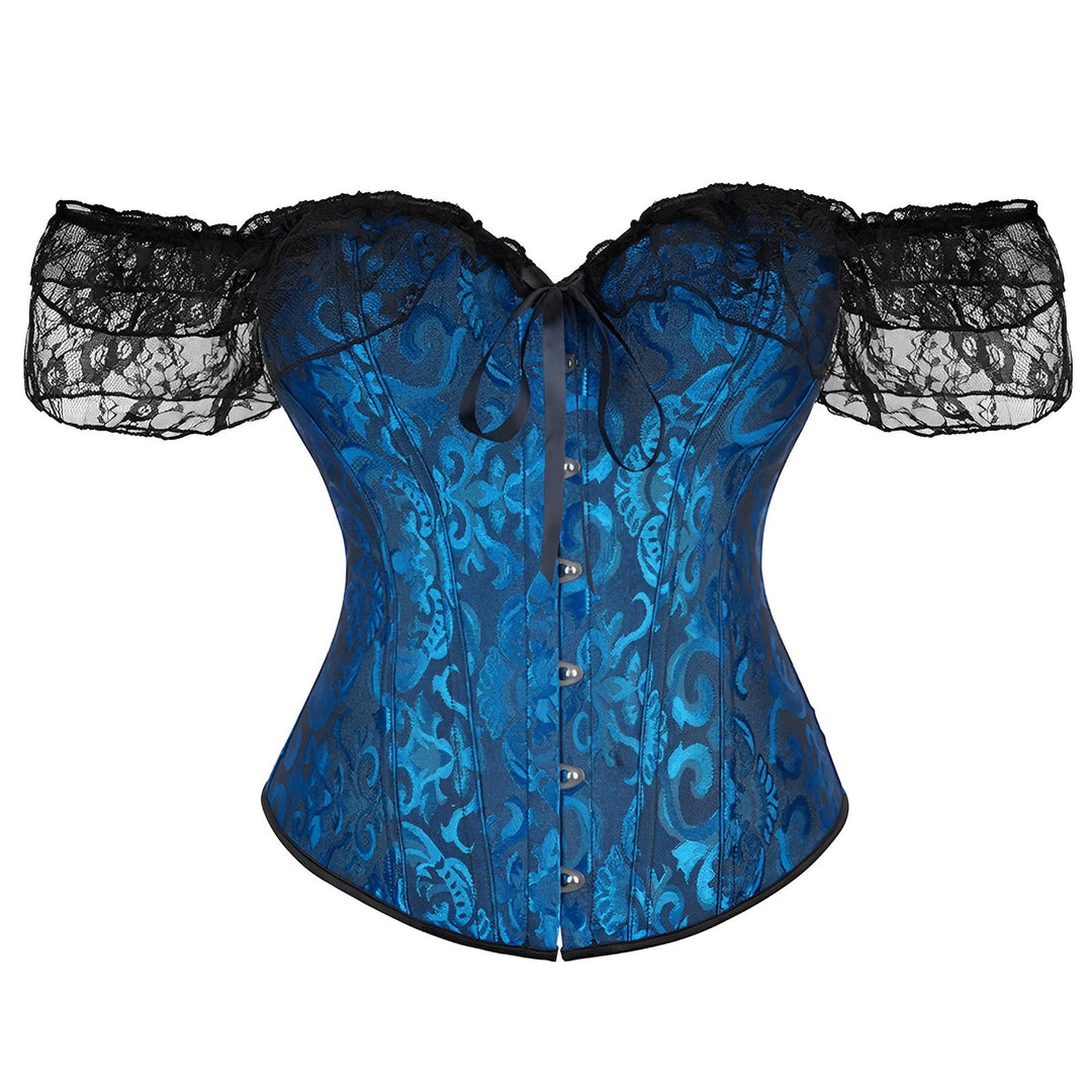Camille Off-Shoulder Corset VERITI Blue XS 