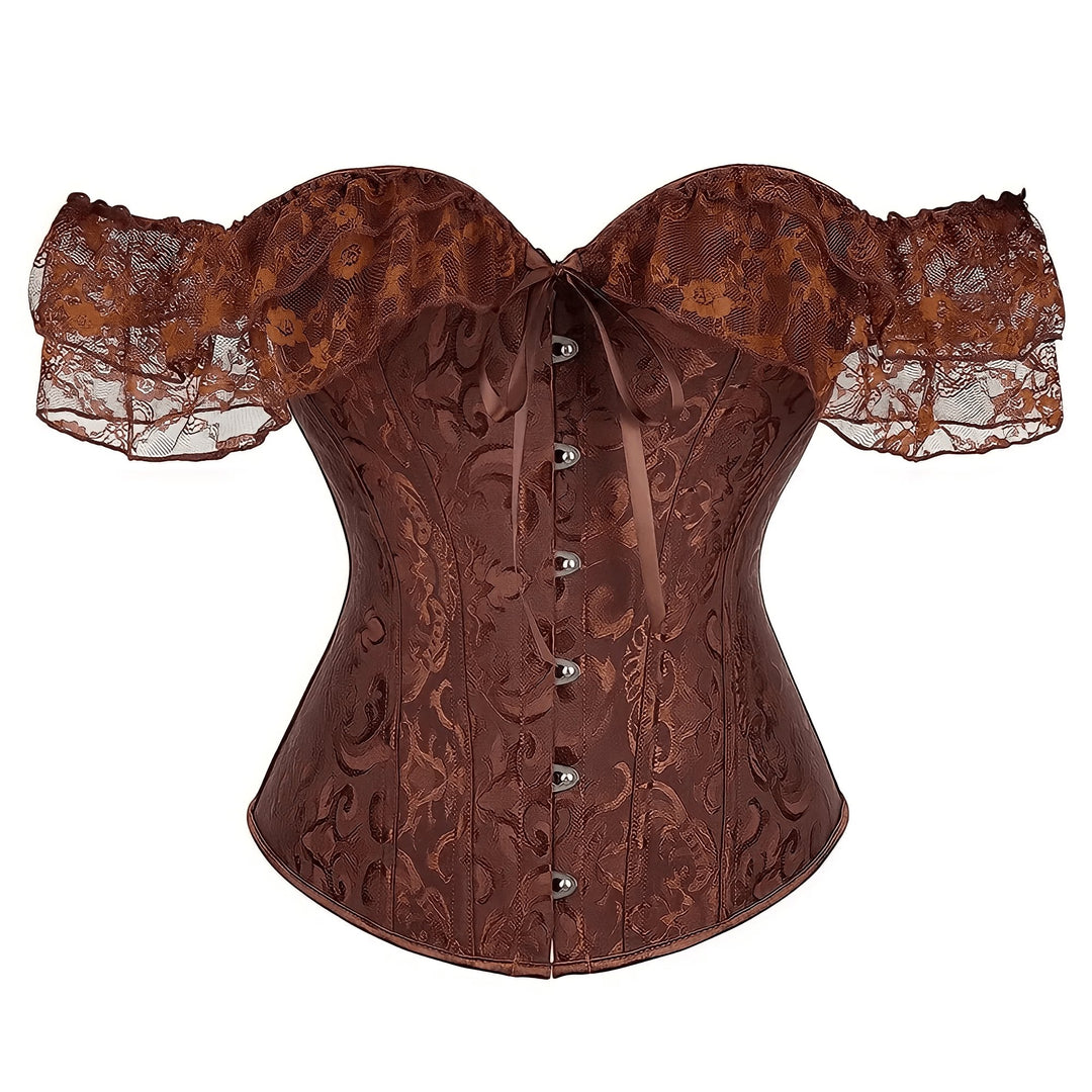 Camille Off-Shoulder Corset VERITI Brown XS 