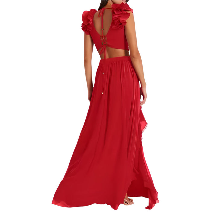 Camille One-Piece Swimsuit and Sarong Set VERITI 