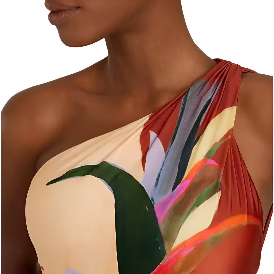 Daphne One-Piece Swimsuit and Sarong Set VERITI 
