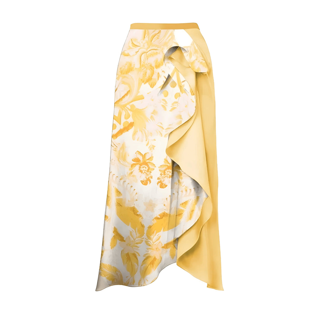 Delphine One-Piece Swimsuit and Sarong Set VERITI 