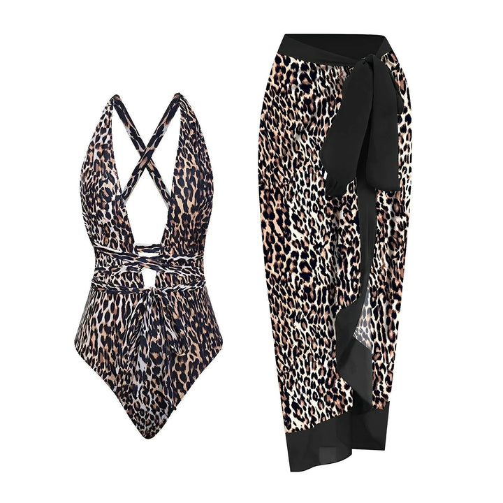 Éliane One-Piece Swimsuit and Sarong Set VERITI S 
