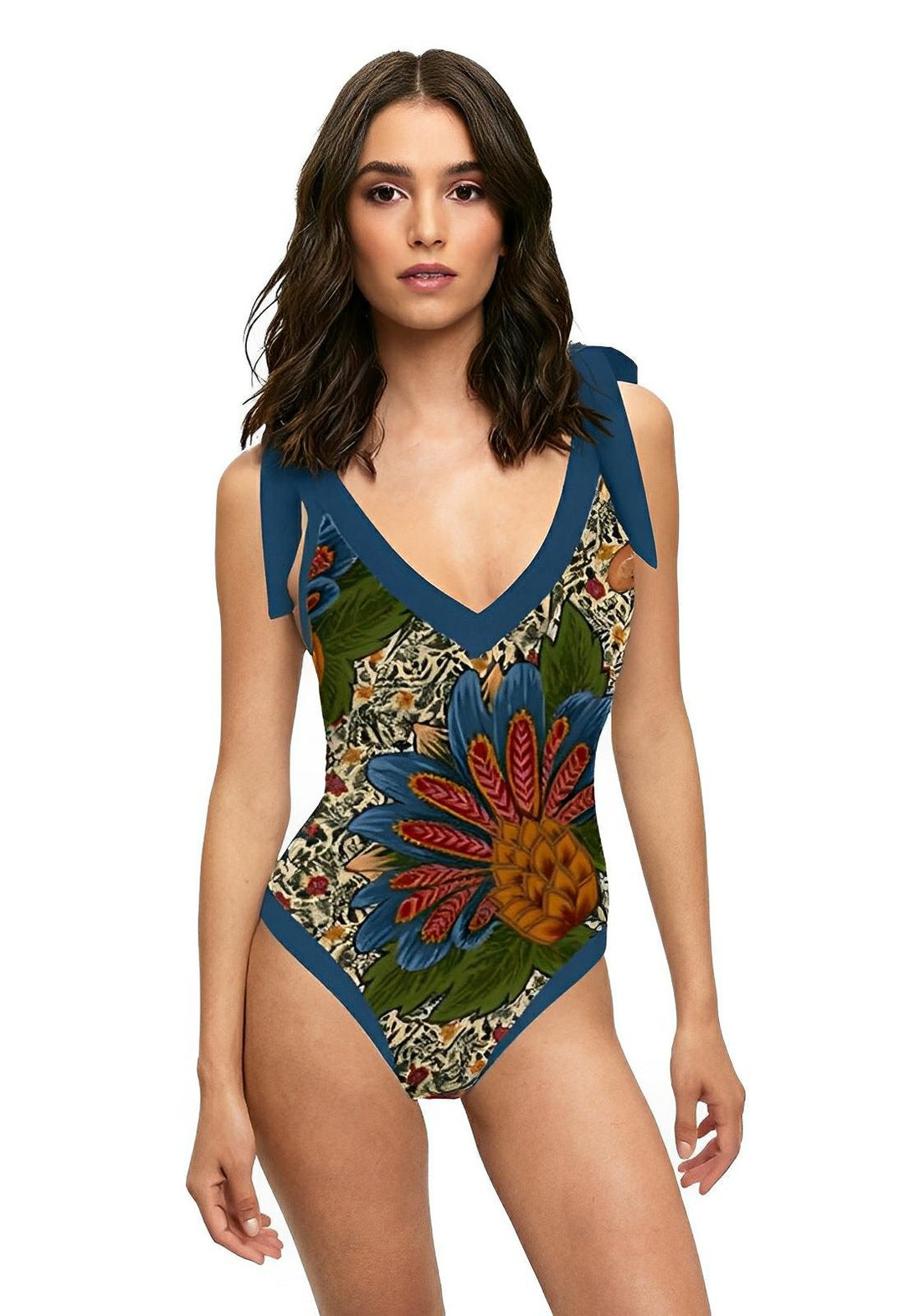 Eloise One-Piece Swimsuit and Sarong Set VERITI 