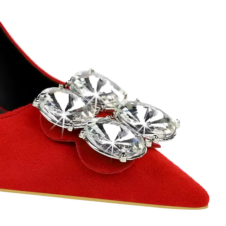 Fleur Rhinestone Pumps VERITI 