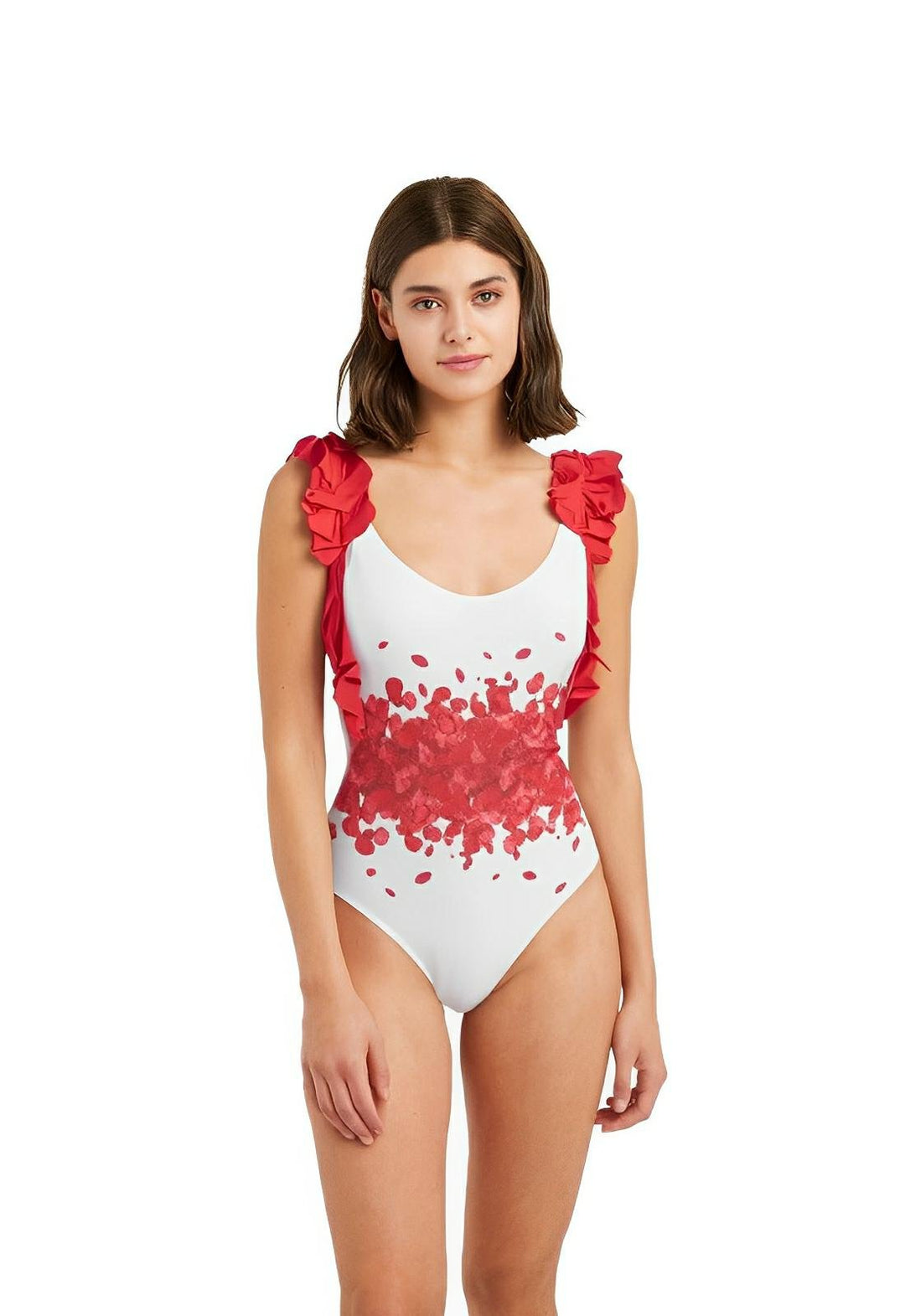 Flora One-Piece Swimsuit and Sarong Set VERITI 