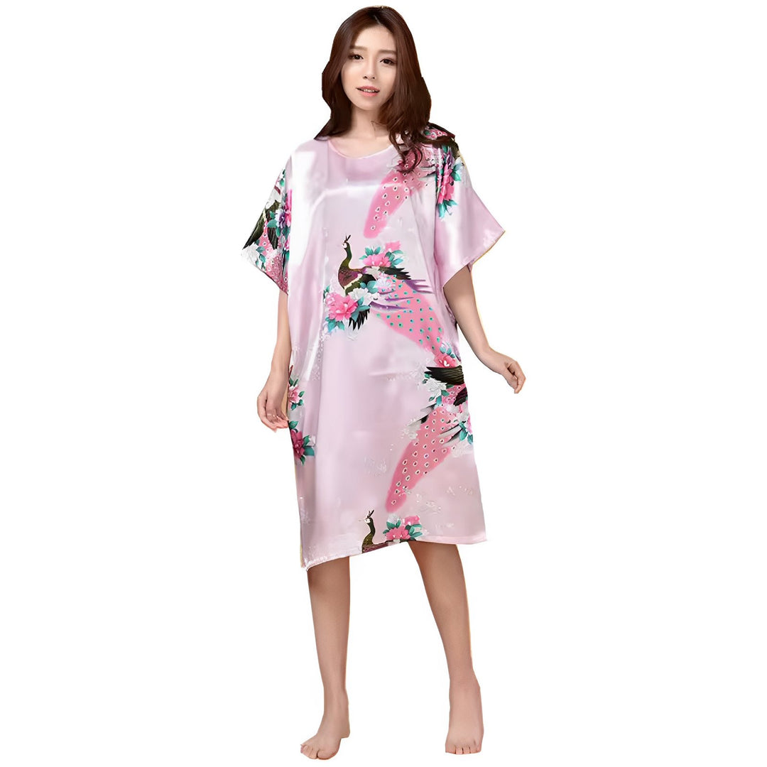 Iris Kimono Nightgown - Pink VERITI 