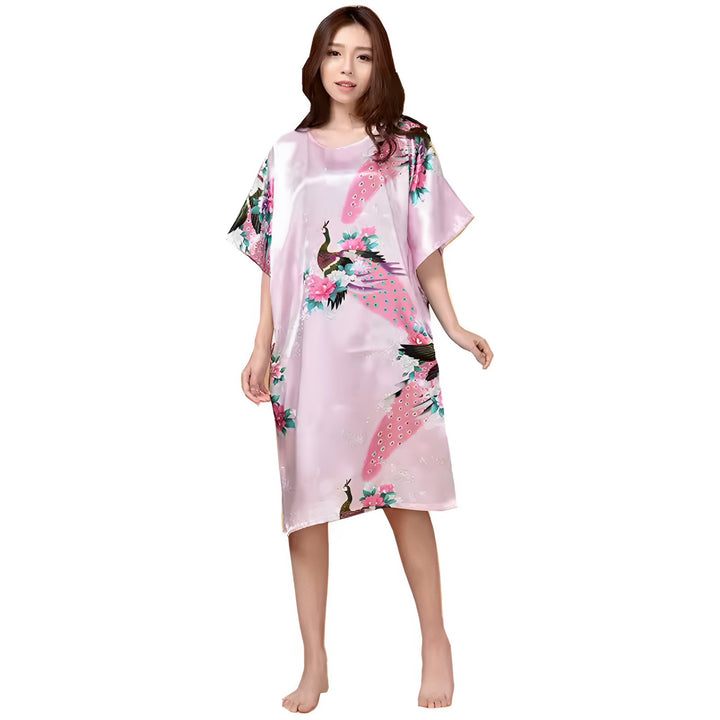 Iris Kimono Nightgown - Pink VERITI 