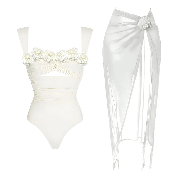 Juliette One-Piece Swimsuit and Sarong Set VERITI S 