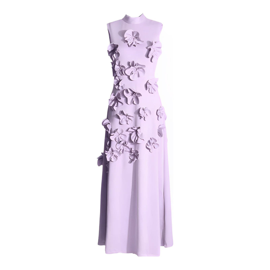 Laure Midi Dress VERITI Purple S 