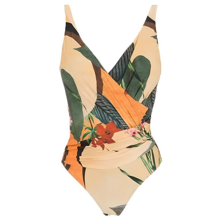 Laurine One-Piece Swimsuit and Sarong Set VERITI 