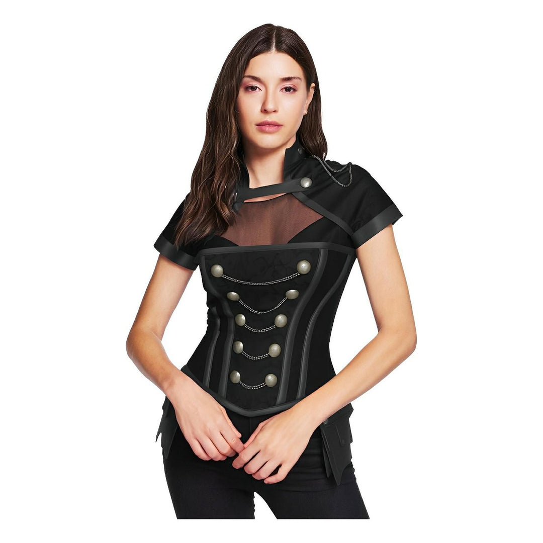 Nikita High-Collar Corset Top VERITI 