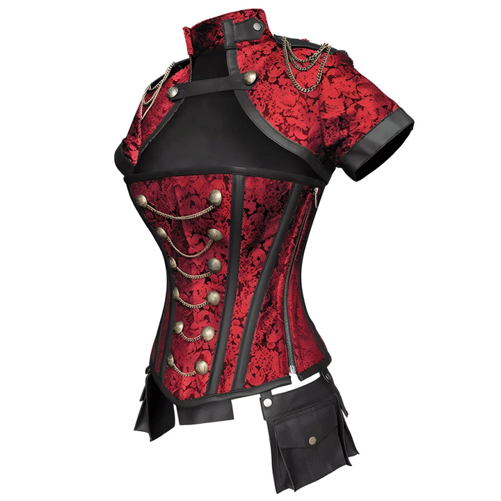 Nikita High-Collar Corset Top VERITI 