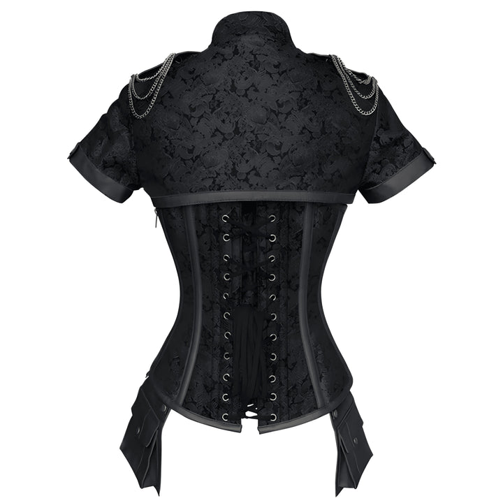 Nikita High-Collar Corset Top VERITI 