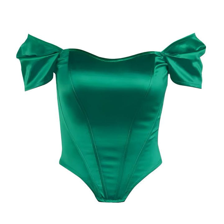 Odette Off-Shoulder Corset VERITI Green S 
