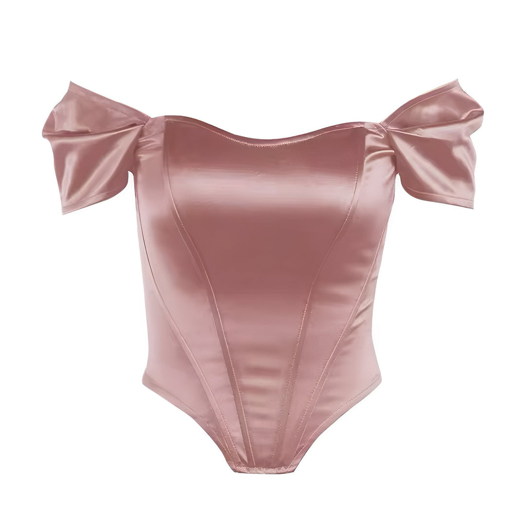 Odette Off-Shoulder Corset VERITI Pink S 