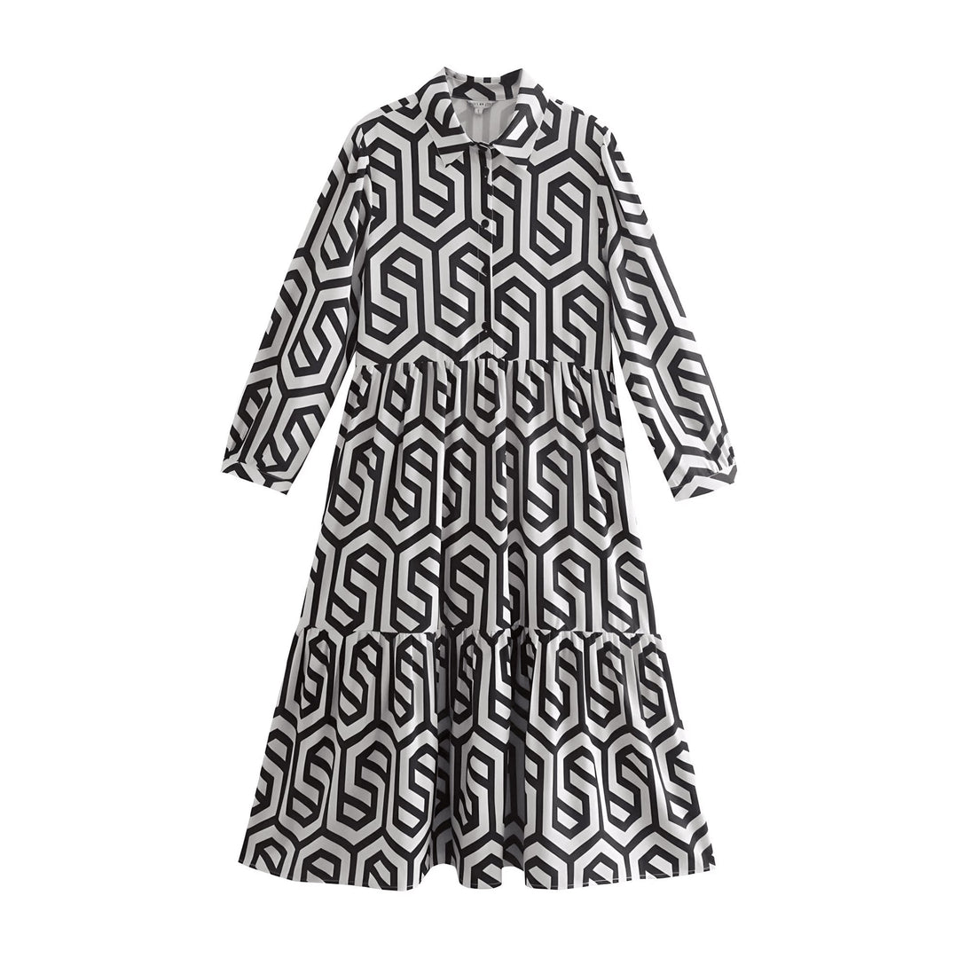 Pauline Midi Dress VERITI Black S 