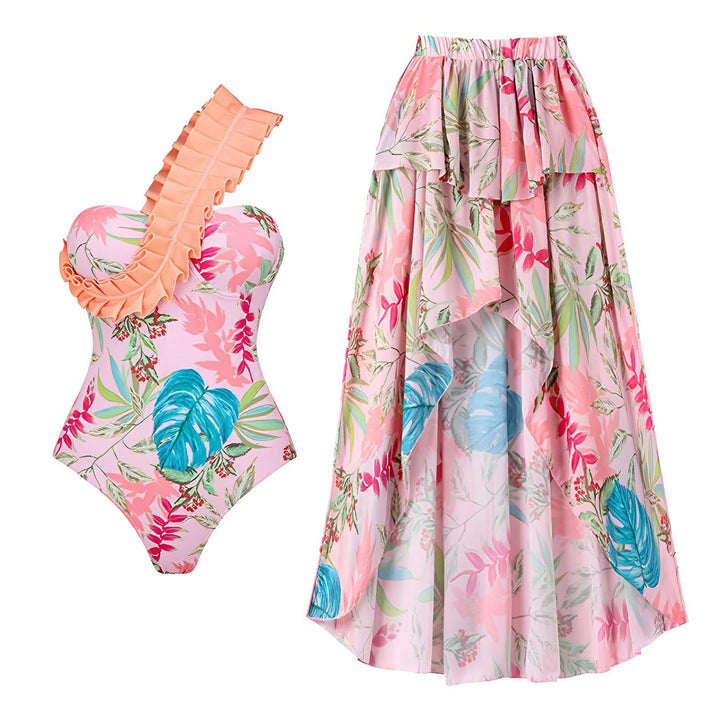 Rosalie One-Piece Swimsuit and Sarong Set VERITI S 