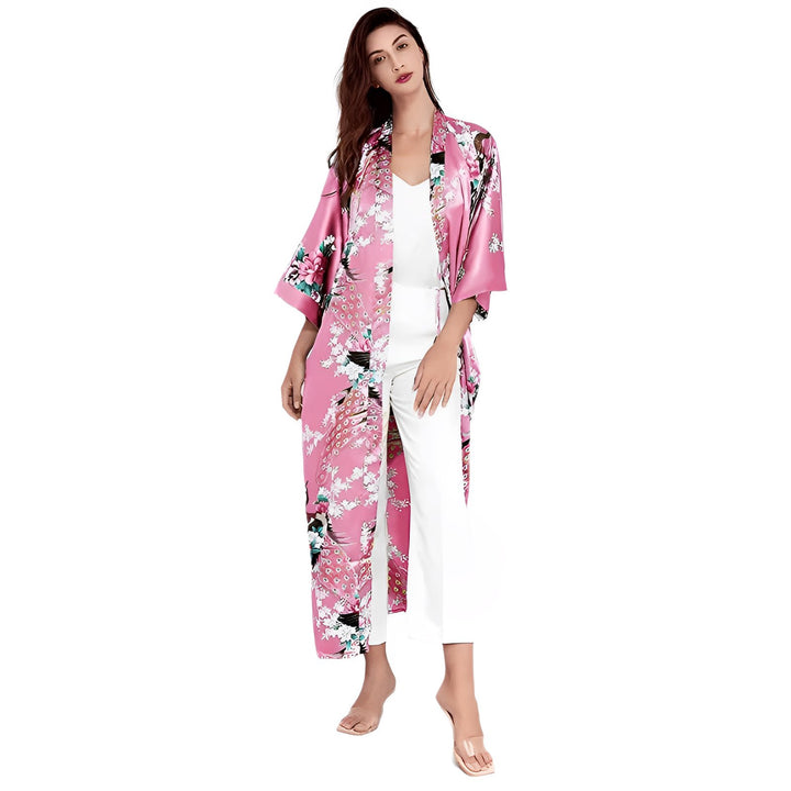 Syra Kimono Robe - Pink VERITI 