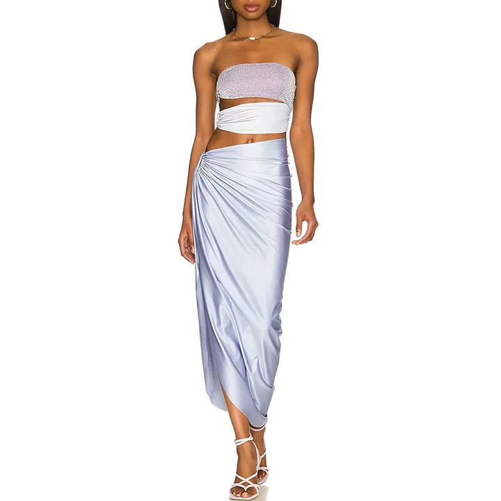 Viktoria One-Piece Swimsuit and Sarong Set VERITI 