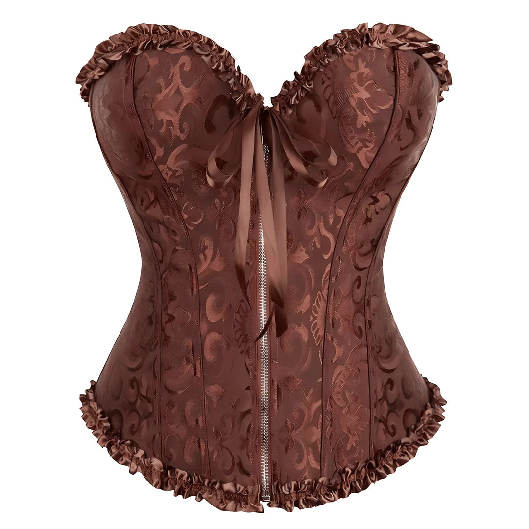 Vivienne Lace Corset VERITI Brown XS 
